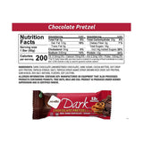 NuGo Dark Chocolate Pretzel w/Sea Salt, 12g Protein Bar, Vegan, Gluten Free, Non-GMO, Kosher Pareve, 12 Count