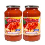 Valentino's Traditional Italian Pasta Sauce, 24 oz Jar, 2 Pack