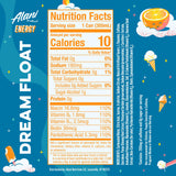 Alani Nu DREAM FLOAT, Sugar Free, Low Calorie Energy Drinks, 200mg Caffeine, Biotin, B Vitamins, Zero Sugar, 10 Calories, 12 Fl Oz Cans, 24 Pack