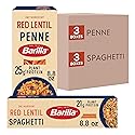 Barilla Red Lentil Spaghetti & Penne Pasta Variety Pack, 8.8 oz (Pack of 6) - Gluten Free, Non GMO & Kosher - Plant Based Protein