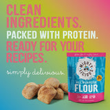 MIGHTYLICIOUS Gluten-Free All-Purpose Flour, Superfine Rice Flour, Non-GMO, Allergen-Friendly Baking Flour, Ideal for Cakes, Bread, Muffins & Cooking