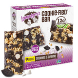 Lenny & Larry's Cookie-fied Protein Bar - Cookies & Creme Vegan Protein Bars 9x45g - Healthy Snacks with 12g Plant Protein & 5g Fiber - Gluten Free