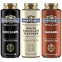 Ghirardelli Squeeze Bottles - Caramel, Chocolate & White Chocolate - Set of 3