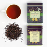 Premium Earl Grey Bergamot Decaf Tea Bags 50 Pack Designer Tin, Crafted in Sri Lanka, Naturally Decaffeinated Herbal Teabags Full Bodied Flavor, Keto