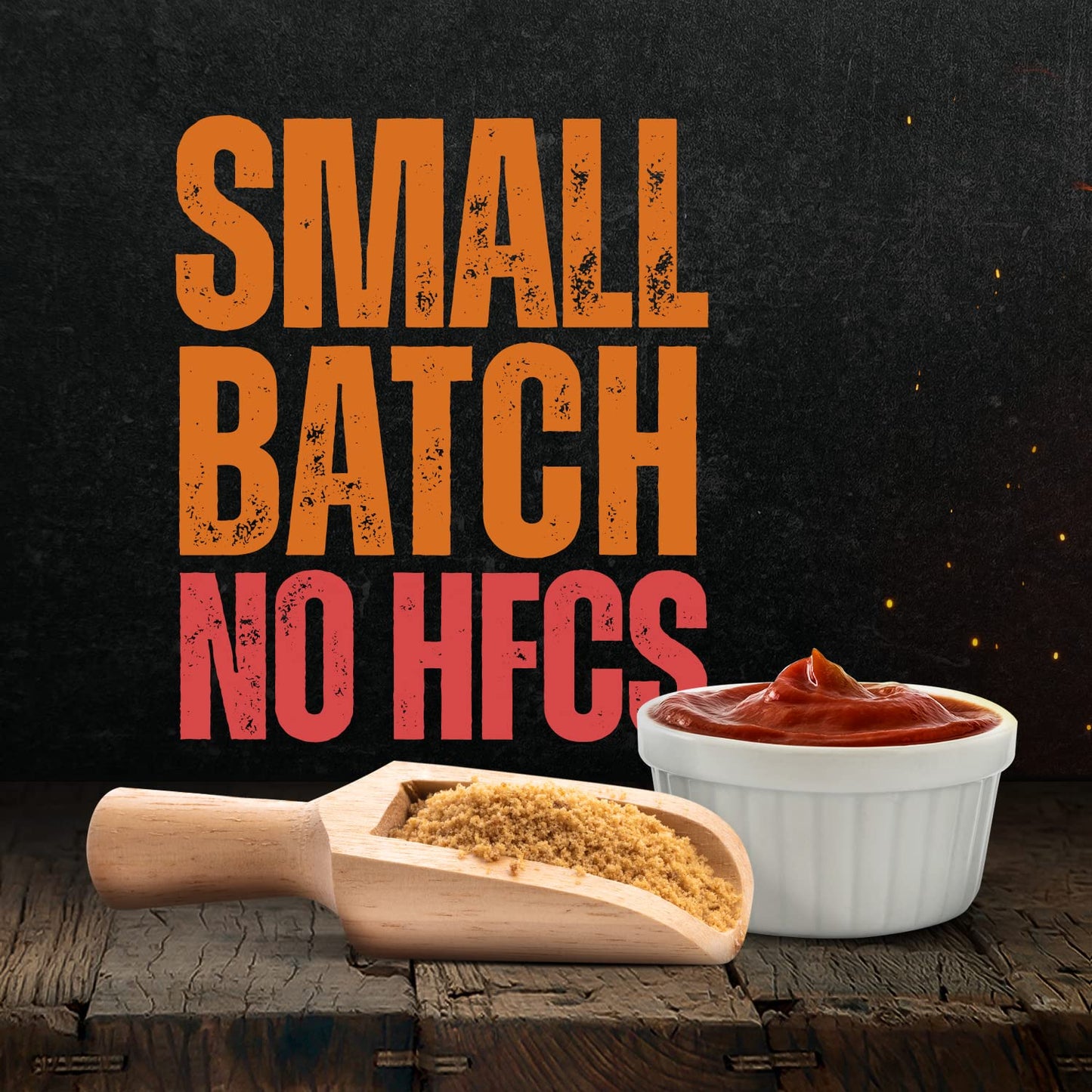 Gourmet Warehouse Small Batch Smoky Peach BBQ Sauce Made With Natural Ingredients Gluten Free No HFCS Tangy Barbecue 16 Oz (Pack of 1)