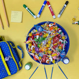 Parade Throws Bulk Candy - 12 LB Bulk Pinata Candy (Over 650 Pieces) - Assorted Lollipops, Gum & Hard Candies - Individually Wrapped Candy, Pinatas