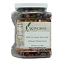 Milk & Dark Chocolate Deluxe Mixed Nuts - 3 Lb Tub