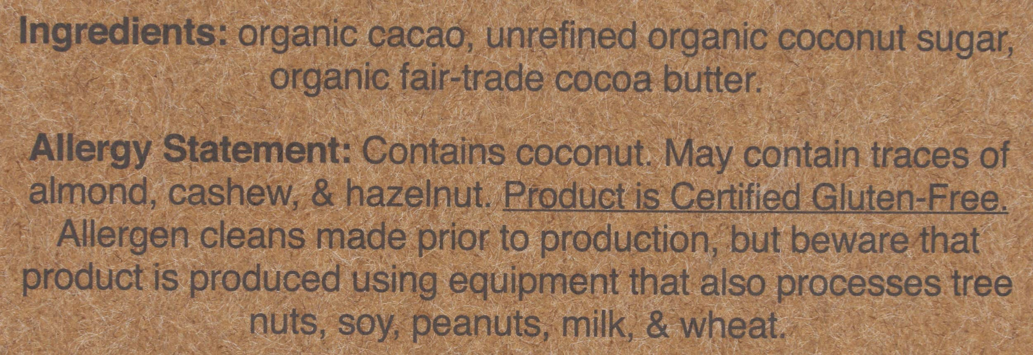 Hu Kitchen Organic Simple Dark Chocolate Bar, 2.1 OZ