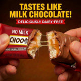 Dairy Free Chocolate Candy Bar with Caramel & Nougat - Vegan, Gluten Free, Kosher Parve - Tastes Like Milk Chocolate - Choco Munch Snack Bars (1)