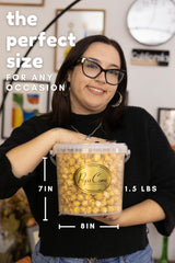 Gourmet Caramel Popcorn-Pops Corn® - 1.5lbs Fresh Small Batch Caramel Corn - Gluten-Free Gourmet Popcorn- Perfect for Gifts, Parties & Movie Nights.