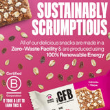 The GFB Oatmeal Raisin Protein Bars - Gluten Free, Plant Based, Non GMO, Sustainably Made - Ridiculously Tasty, Healthy, Vegan, Nutrition Snack