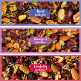 Nature's Garden Organic Trail Mix Snack Packs - Trail Mix Variety, Energy Boosting, Heart Healthy, Omega-3 Rich, Cranberries, Pumpkin Seeds
