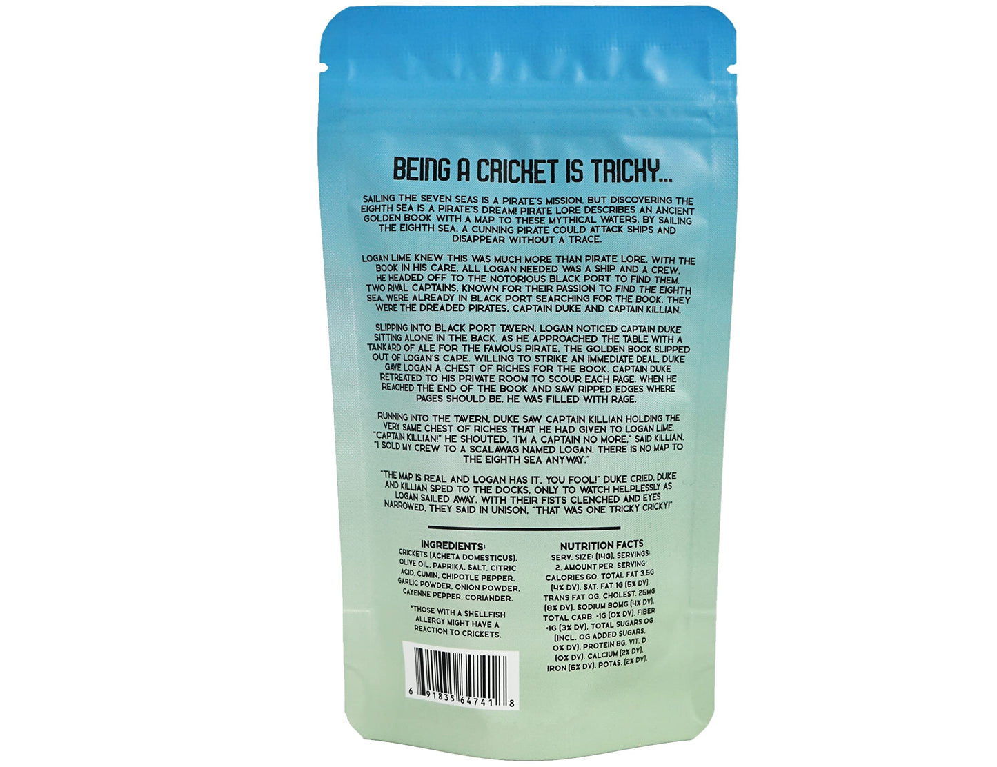 Tricky Cricky Edible Flavored Cricket Snacks for Humans - USA Grown - Unique & Healthy Gourmet Snacks for Adults - High Protein, Low Carb, Low Calorie