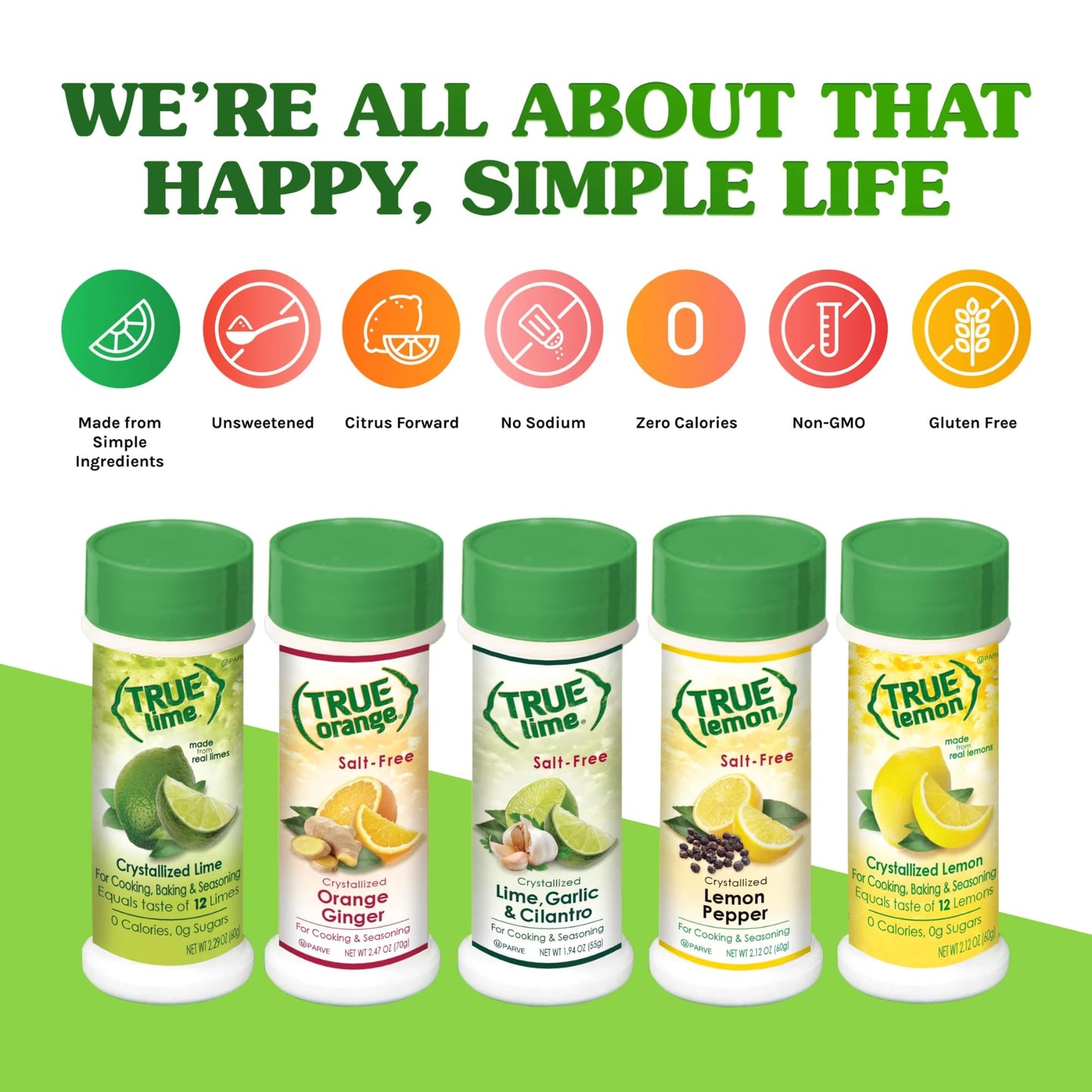 True Lemon Crystalized Lemon Shaker, 10.6 oz
