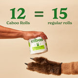 Caboo Tree Free Unbleached Toilet Paper | Plastic Free Packaging, Septic Safe, Eco Friendly, Chemical Free, Non Toxic | 2 Ply Toilet Tissue, Pack