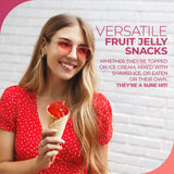 Fusion Select Lychee Jelly Coconut Jelly with Fruit Flavored for Bubble Tea, Yogurt, Ice Cream, Beverage, Fruit Tea, and Snow Fluff, Dessert Toppings