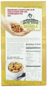 Glutenfreeda Gluten Free Granola Cereal, Apple Almond Honey, 10.5-ounces, 8 Pack