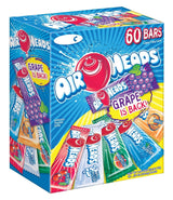 AIRHEADS BARS VARIETY PACK, PARTY, 60 COUNT
