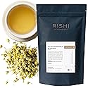 Rishi Tea Golden Chamomile Blossoms Herbal Tea - Organic, Caffeine Free Loose Leaf, Calming Pure Botanical Infusion - 4 Ounces, 28+ Servings