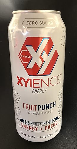 Xyience Xenergy Performance Energy Drink Fruit Punch 16 oz (8 Pack)
