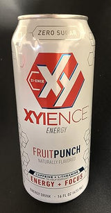 Xyience Xenergy Performance Energy Drink Fruit Punch 16 oz (8 Pack)