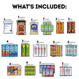 CRAVEBOX Healthy Snack Box Care Package (55 count) Variety Snacks Pack - College Back to School, Graduation