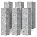 4TH Pumice Stone for Toilet Bowl Cleaning,Pumice Stick Powerfully Away Limescale Stain,Hard Water Ring, Calcium Buildup,Iron&Rust. Remover