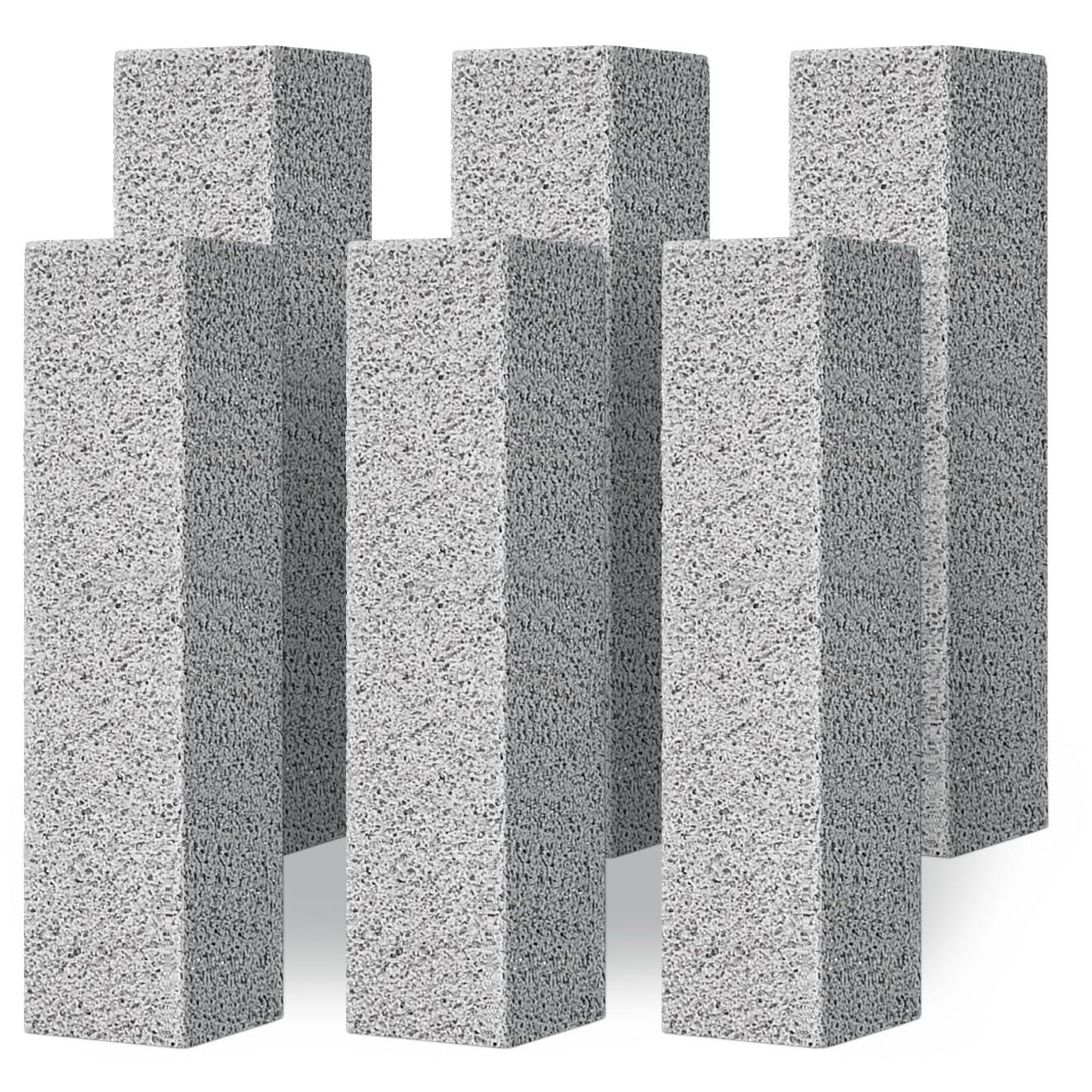 4TH Pumice Stone for Toilet Bowl Cleaning,Pumice Stick Powerfully Away Limescale Stain,Hard Water Ring, Calcium Buildup,Iron&Rust. Remover