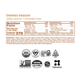 Gomacro, Bar Macrobar Salted Caramel Chocolate Cadd Organic 12 Count , 2.3 Ounce