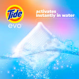Tide evo Laundry Detergent Original Scent Works on 100% of Common Stains Concentrated Travel Detergent HE Compatible and Instant Dissolve Fights