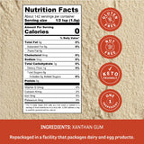 Judee's Gluten Free Xanthan Gum Powder - Gluten Free Baking - Liquid Thickener for Soups & Sauces - Ice Cream Thickener - 8 Oz