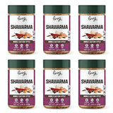 Pereg Shawarma Spice Seasoning (4.25 Oz x 6 Pack) - Spice Rub for Meat, Beef, Gyro & Poultry - Grill Flavor - Middle Eastern Spice Mix - Mediterranean