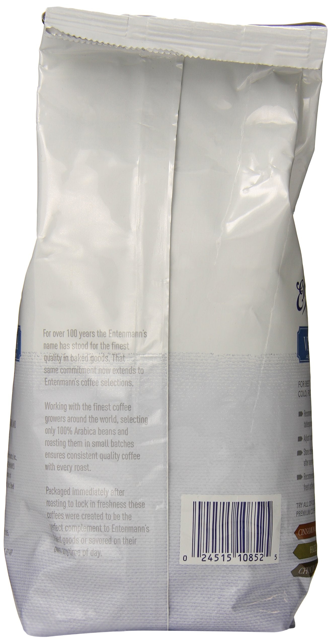 Entenmann's Ground Coffee, Vanilla Flavor, 10-Ounce (Pack of 3)