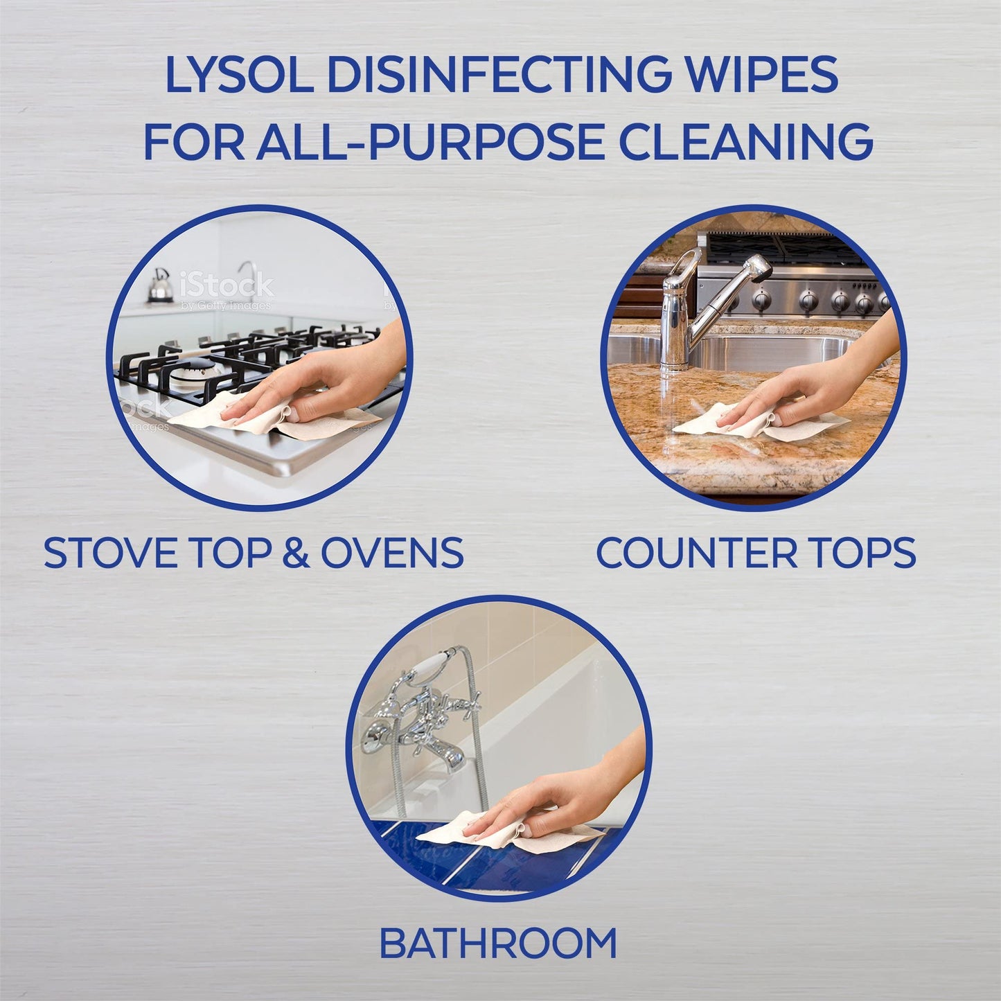 Lysol Dual Action Disinfecting Wipes, Citrus, 35 ct (Pack of 2)
