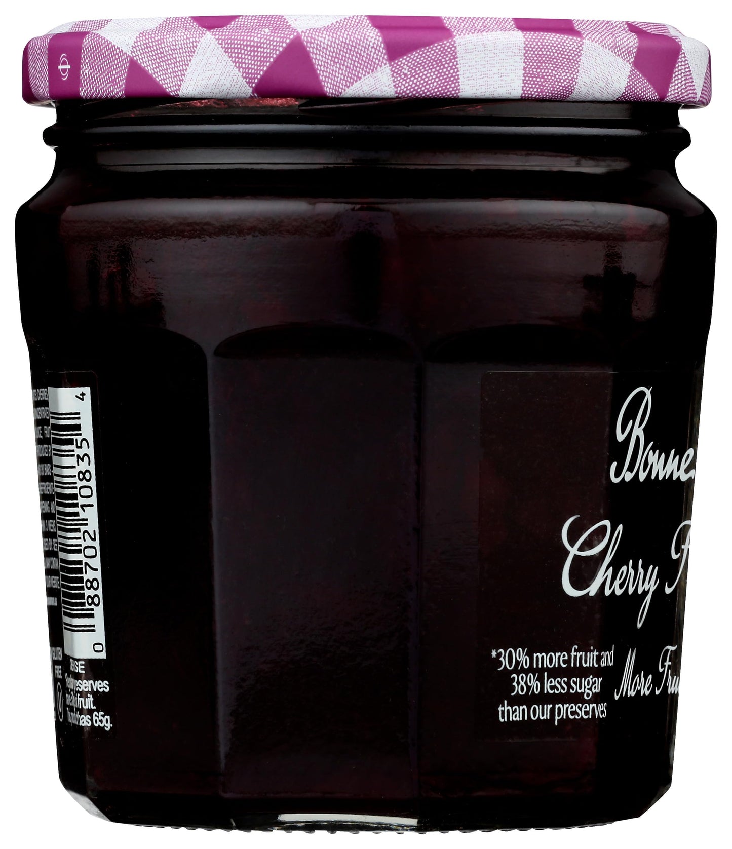 Bonne Maman, Fruit Spread Cherry More Fruit Less Sugar, 11.8 Ounce