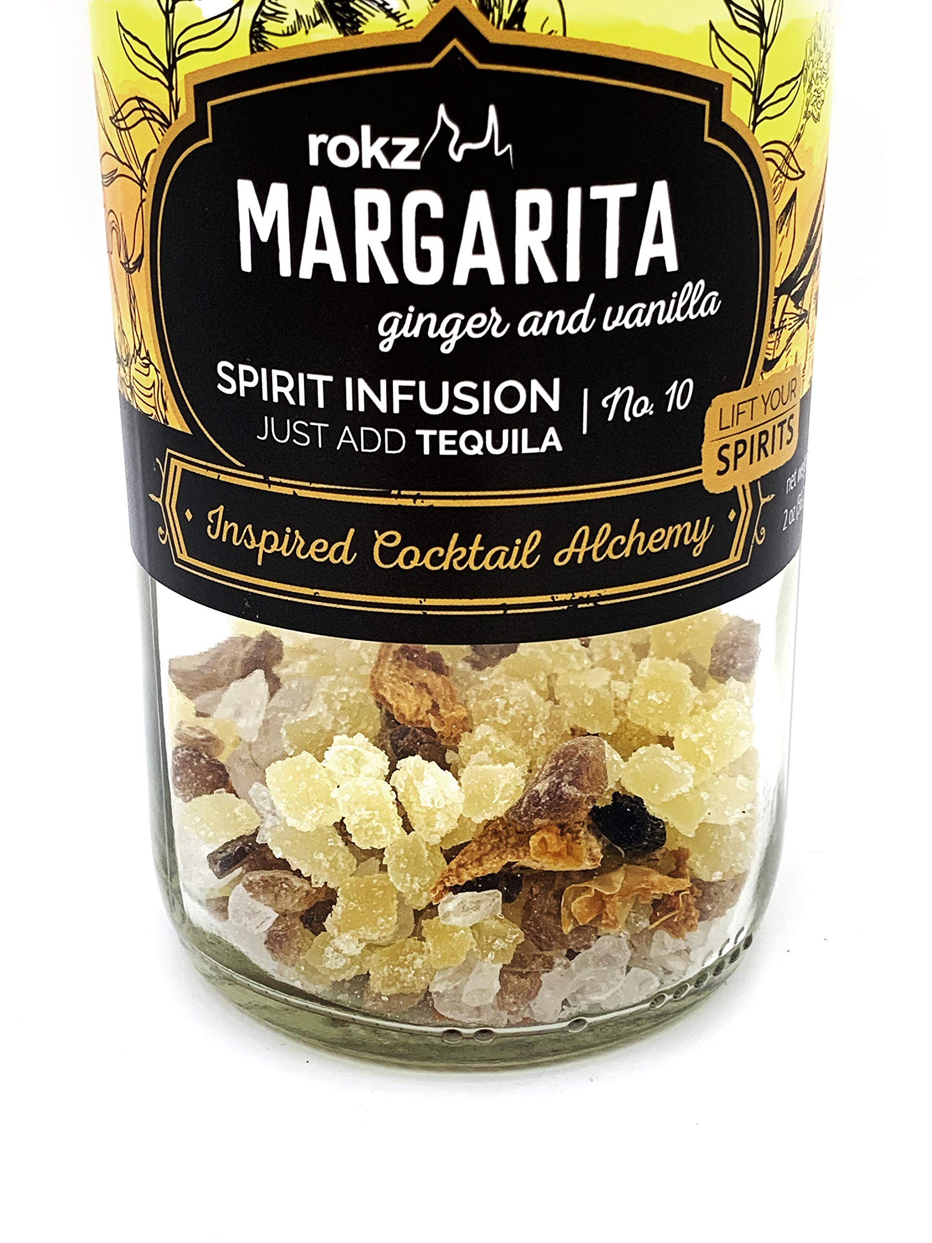 rokz Margarita Spirit Infusion Bottle for Cocktails, 16 Ounce