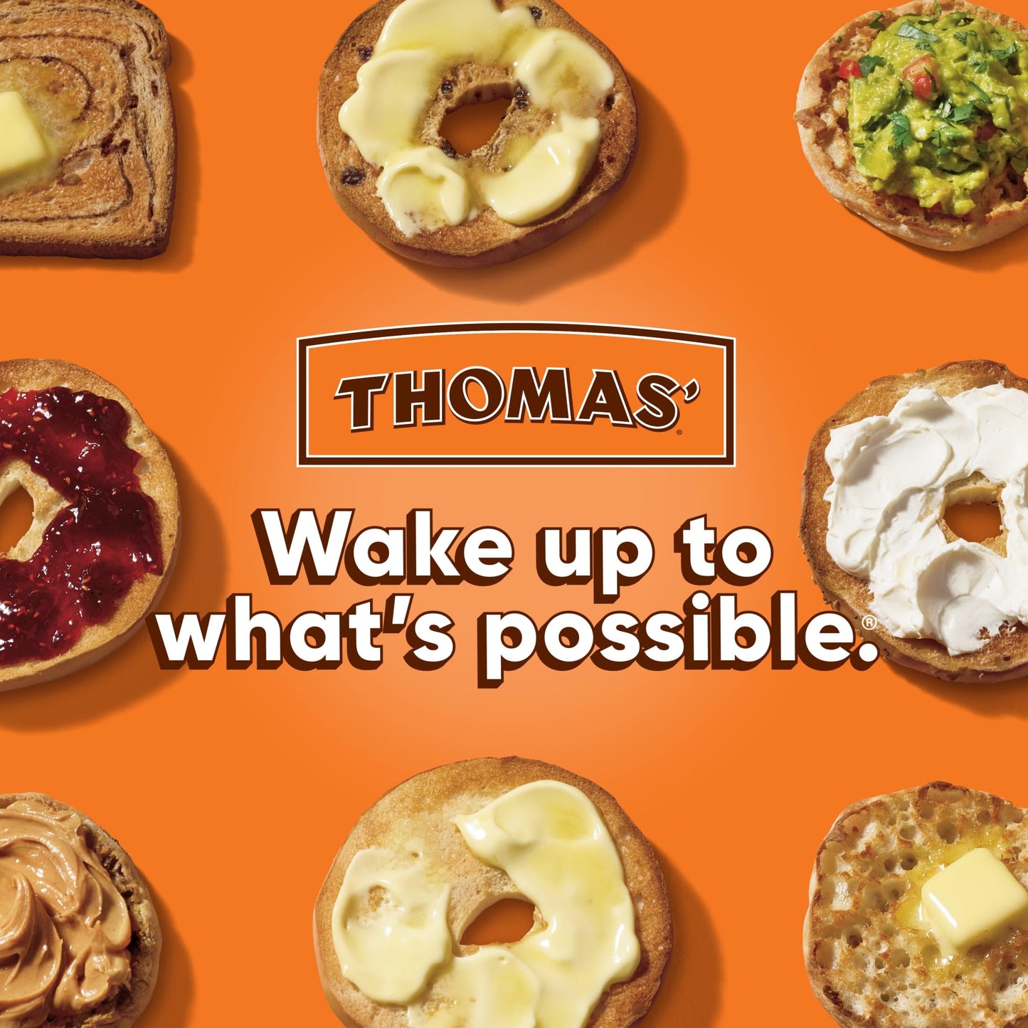 THOMAS' ENGLISH MUFFINS PLAIN 6 CT