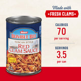 Snow's Tuscan Style Red Clam Sauce, 15 oz - Authentic Italian Clam Sauce - Made with Fresh Clams, Garlic & Spices - Serve with Your Favorite Pasta or