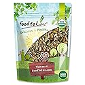 Food to Live Organic Dry Roasted Sunflower and Pumpkin Seed Mix with Himalayan Salt, 1 Pound - Oven Roasted, Lightly Salted, No Oil, Perfect