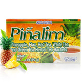 GN + VIDA Pinalim Tea | Pineapple Based Tea Containing Red Tea, Green Tea, White Tea and Senna Leaf | 30 Tea Bags
