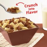 Chocolate Chex Cereal, Gluten Free Breakfast Cereal, Made with Whole Grain, 12.8 oz