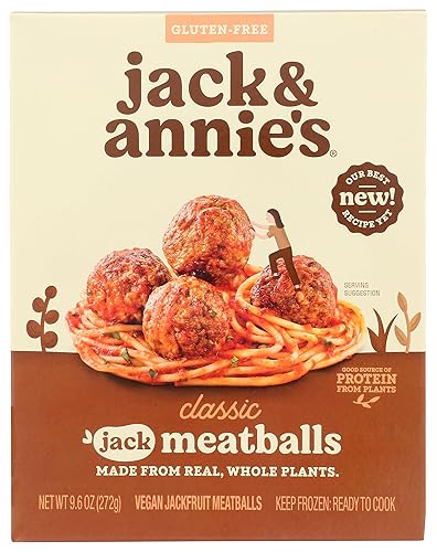 Jack & Annie's, Jackfruit Meatballs Classic, 9.6 Ounce