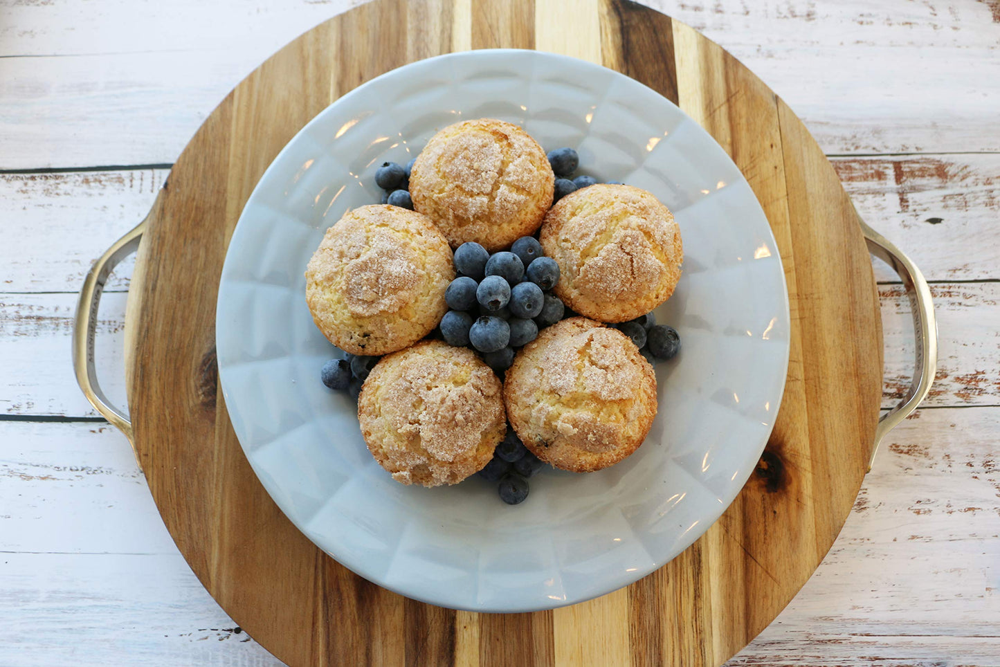 Mom's Place Gluten-Free Blueberry Muffin Mix, Easy to Make, Nut Free, Soy Free & Dairy Free, 12 Servings, 14.5 oz