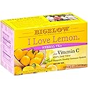 Bigelow Tea I Love Lemon Tea Bags, 20 Count