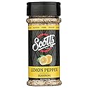 Scotts Food, Lemon Pepper Seasoning, 6 Ounce