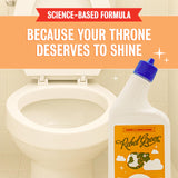 Rebel Green Spotless Toilet Bowl Cleaner - Natural, Plant-Based, Organic, Eco-Friendly, Non-Toxic Bathroom Cleaner, Chamomile Orange Blossom Scent