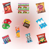 Valentine’s Snack Box College Care Package (45 Count) Fun Romantic Gift Idea Assortment Cookies Chips Snacks Variety Pack Boyfriend Girlfriend Kids