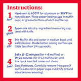 Betty Crocker Batchables Blueberry Muffin Mix, Mix and Bake 4 to 12 per batch, 28 oz.