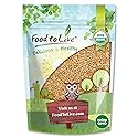 Food to Live Organic KAMUT Khorasan Wheat Berries, 3 Pounds - 100% Whole Grain, Sproutable for Wheatgrass, Non-GMO, Kosher, Bulk