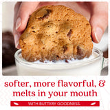 David’s Cookies Assorted Cookies Bucket with Thin Crispy Cookies and Butter Pecan Meltaways Treats - Freshly Baked and Gourmet Cookies Gift Basket